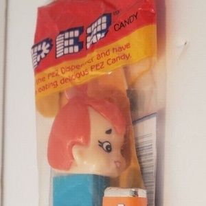 Pebbles Fred Flintstone Pez Dispenser 1990s New Old Stock
